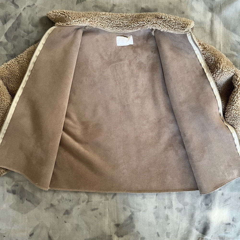 Oak + Fort Shearling Teddy Jacket - image 6